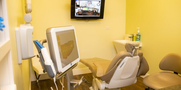 Dental Operating Room with a Dentist Chair